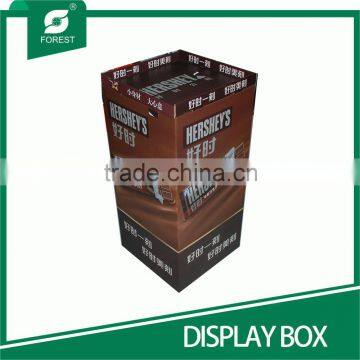 NEW STYLE CUSTOM CORRUGATED DISPALY BOX HOT USE IN SHOPS