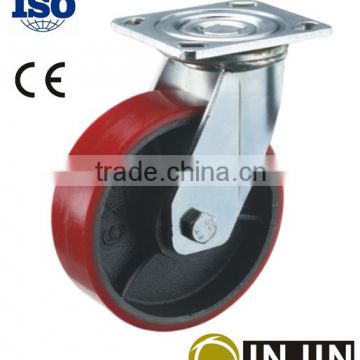 8 inch iron caster wheel,solid caster