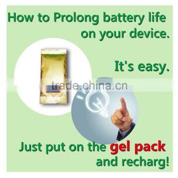 Functional and unique activator gel for rechargeable battery