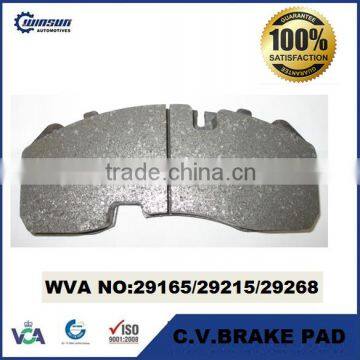 29165 29215 29268 BPW axle disc brake pad