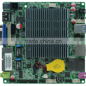 ITX-N29_2L with 12*12 Bay trail Dual Lan Quad Core Mainboard J1900 nano itx motherboard OEM