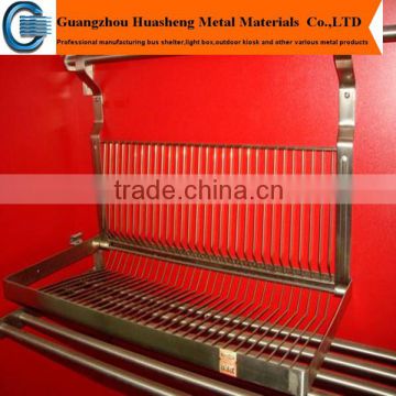 stainless steel wall mounted dish drainer,kitchen utensils dish drainer,modern stainless steel kitchenware