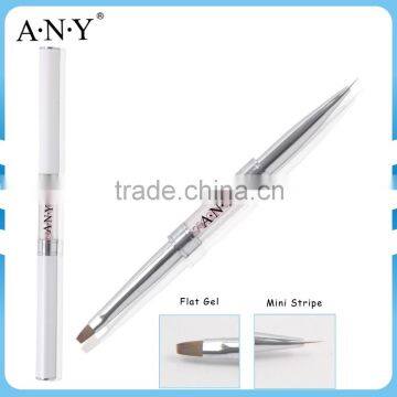 ANY Nail Artist Design Gel Liner Painting Two Side Nail Art Brushes Wholesale