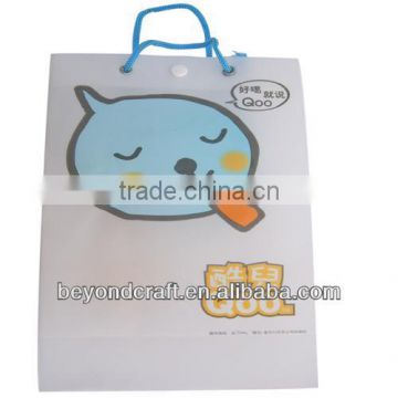 Good Price plastic PP shopping bag promotional