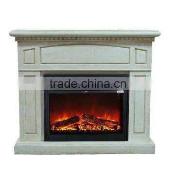 Cleam Morden Polystone Electric fireplace heater insert