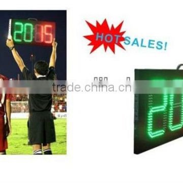 led substitute board,soccer substitution board,football substitution board