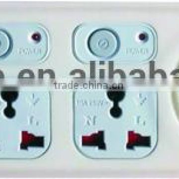 Three way Multi functional extension socket/socket outlet(EQX-903)
