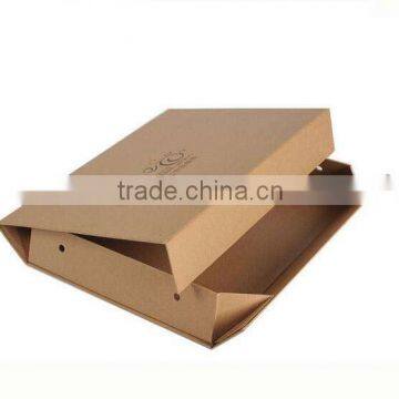 China wholesale brown paper folding magnetic catch gift box