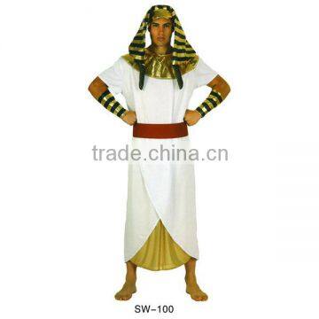 Factory hot sale egyptian pharaoh costume