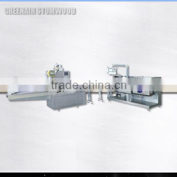 PillowPacking and Cartoning Linked Packing Production Line (Used for pharmaceutical factories)