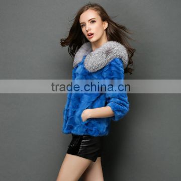 New cheap colorful mink fur coat for women