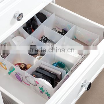 Household Cosmetic Drawer Organizer, Plastic Lady Storage Box Organizer