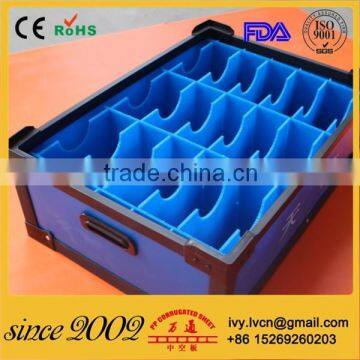 Corrugated Plastic Sheet Box For Divide