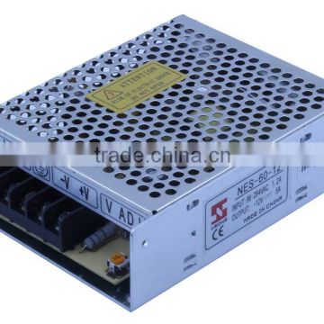 CE S-60-12 12v 5a single output dc power supply for CCTV Camera