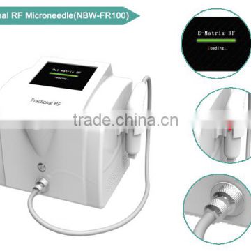 Salon use E-matrix RF skin rejuvenation fractional RF micro needle machine