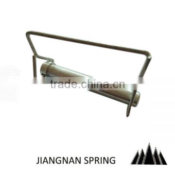 Custom spring steel zinc plate Lock Pin
