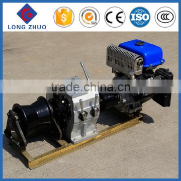 3 tons diesel engine powered winch or gasoline engine powered winch