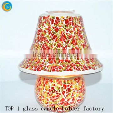 Sets of mosaic candle glass