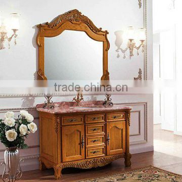 American Country Style Bath Cabinet,Hand Carved Vanities For Bathroom,Quality Solid Wood Vanity Bathroom(BF08-4076)