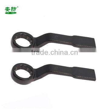 offset striking ring spanner,floggng box hammer wrench