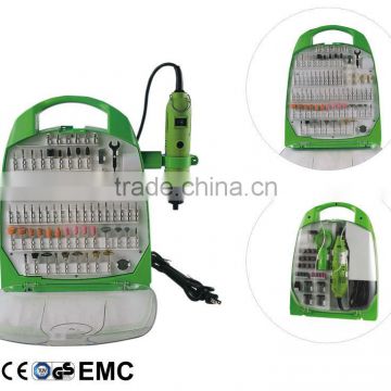 252pcs mini rotary tools kit and rotary accessories with Variable Speed(with GS/CE certification)