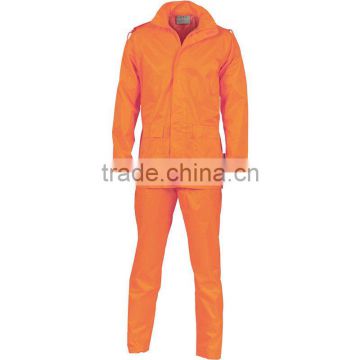 Hi Vis Safety Cold Wet Weather Jackets and Pants suit