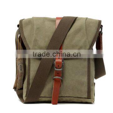 Vintage Casual Cotton Canvas Shoulder Bag,Haversack for Unisex