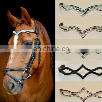 designer horse browband custom bridle band