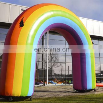 inflatable rainbow arch for event decoration