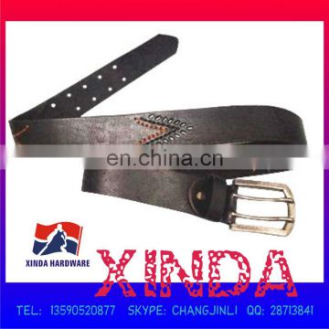 117.5x4.3cm PU leather belt,with electroplated alloy buckle sized 7.5x6cm,0.7cm in thickness
