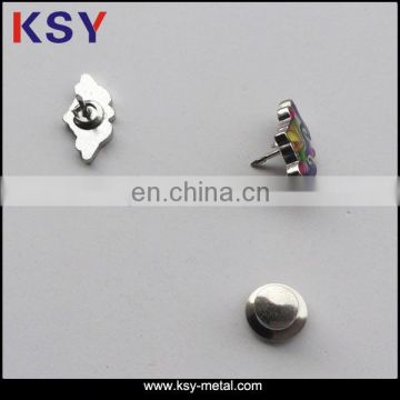 High quality blank pin badges metal