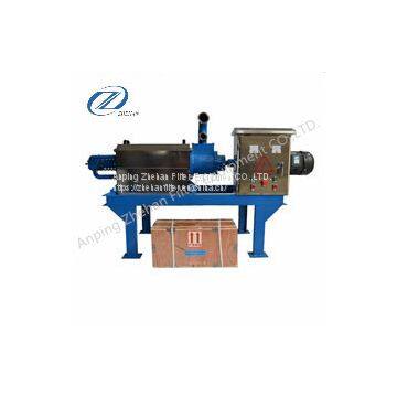 Manure Separator /screw Press Cow Dung Dewatering Machine for farm