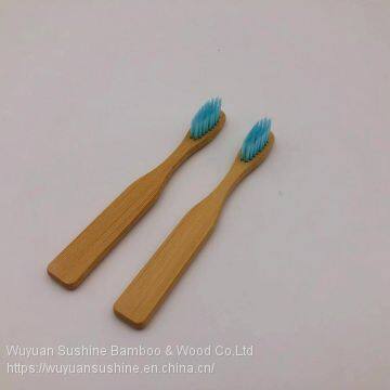 Children's Toothbrush,Made of Bamboo,12 cm Long