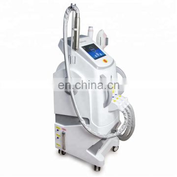 Multifunctional device 3 handles Shr elight +picosecond laser +RF beauty equipment  for spa use