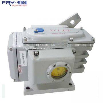 angular stroke electric actuator control valve dle-05 dle-10 dle-25 dle-160