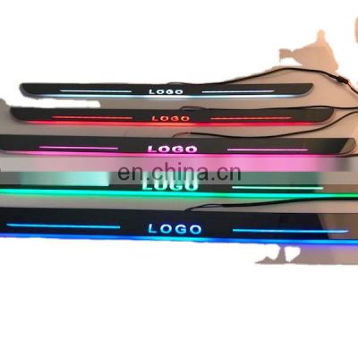 Led Door Sill Plate Strip for Kia K5 dynamic sequential style step light door decoration step