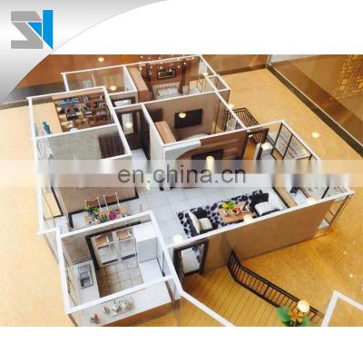 Ho scale model for house interior design/miniature model/architectural model