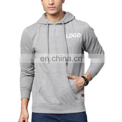 2021 new style breathable Anti-pilling oversized blank 100% cotton men hoodies