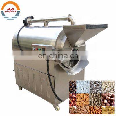 Automatic commercial roasting machine auto industrial stainless steel drum roaster machines equipment machinery price for sale