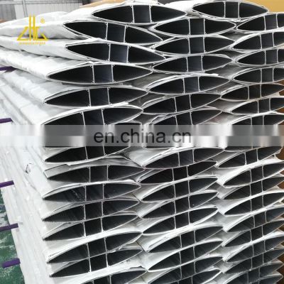 Aluminum Vertical Louvered Shutters Supplier Extruded 300*56 mm Louvered for Windows