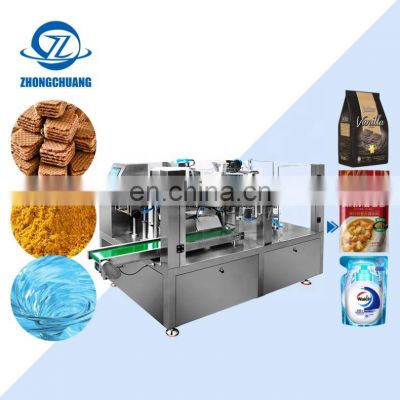 Water Packet Price Spaghetti Packaging Atmosphere Nuts And Plantain Chips Bag Packing Machine