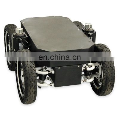 High-precision encoder commercial robot AVT-W9D wheeled robot chassis food delivery robot with explosion-proof tires