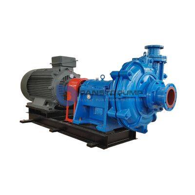 High Elasticity Expeller Seal Slurry Pump for Calcium Sulfate Slurry Discharge