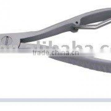 Stainless steel manicure nippers