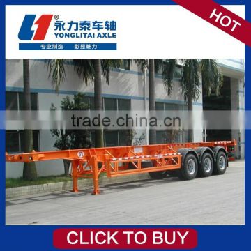 All aluminum structure corrosion resistance high quality steel drop side semi trailer