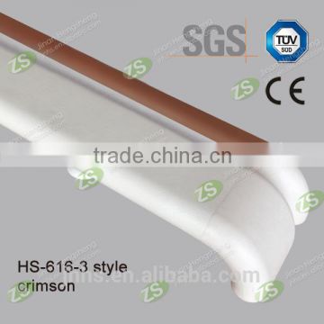 Anti-collision and safety pvc handrail