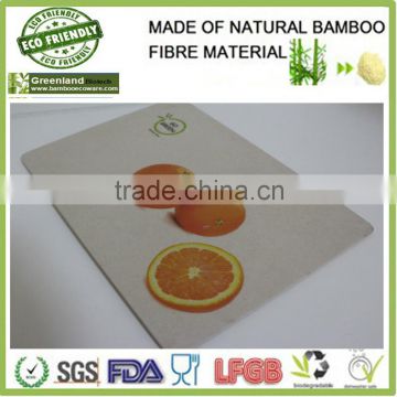 fresh oranges designs natural bamboo fibre cutting board