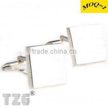 TZG08118 The Popular Square Metal Cufflink Cuff Link