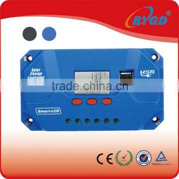 10A 12v 24v lifepo4 solar charge controller ce rohs