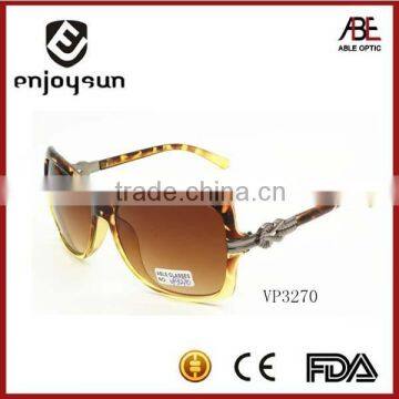 best sale custom made promotional sunglasses with unique temple design